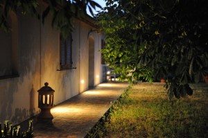 Aia della Colonna im Abendlicht