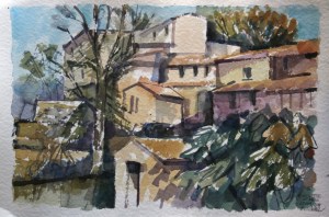 Aquarell Rocchette 2014