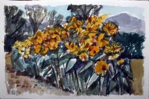 Aquarell Blumen