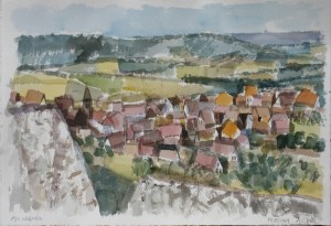 Aquarell: Walberla