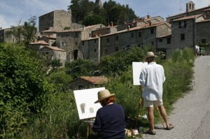 Foto: Malen vor der Natur