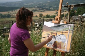 Foto: Landschaftsmalen