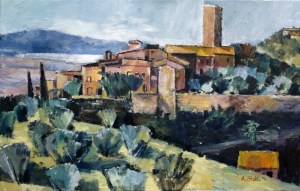 Ölbild: Pereta, Magliano