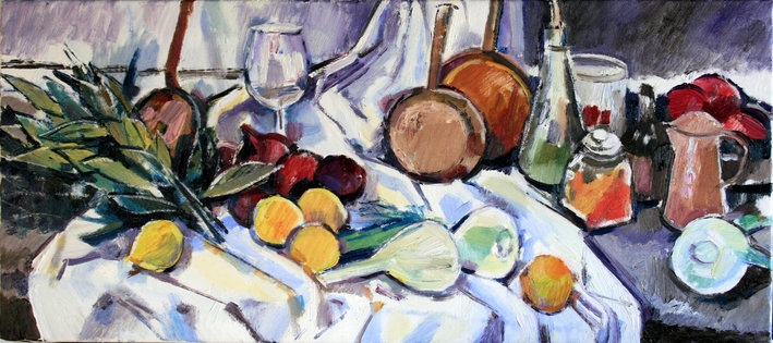 Stilleben: Küchenfries