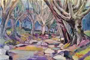 Foto von Ölbild Fabelwald