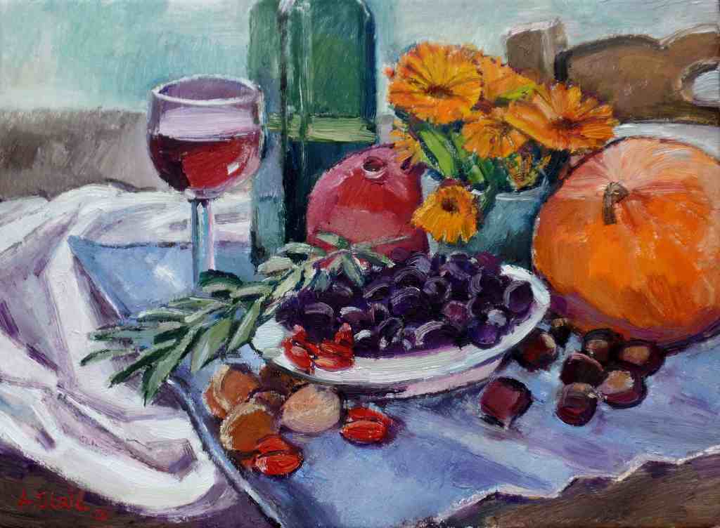 Foto von Ölbild "Calendula"